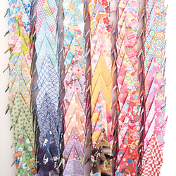 15cm折紙使用 折り鶴【首折り】クラフト用紙 30羽 その他素材 鶴の羽