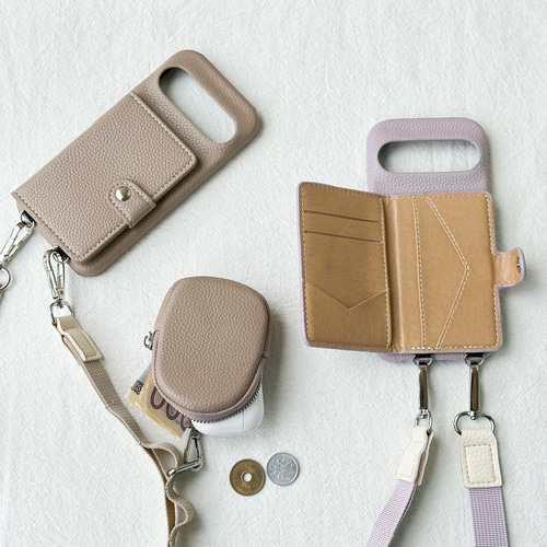 supreme ミニケース　ポーチ　ケース　ストラップ付き Coco Pourv ( ココプルーブ ) Xperia マルチポーチ ショルダー