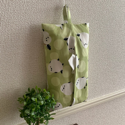 エコティッシュカバー☆マスクストッカー♪水玉☆シマエナガ♪5カラー 11枚目の画像