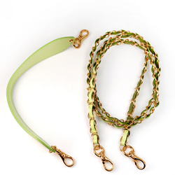 白苺がま口バッグ2WAY（牛革製） 6枚目の画像