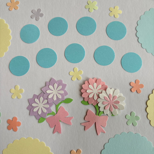 クラフトパンチ 花 ミックス 大容量 ケースなし クラフトパンチ花