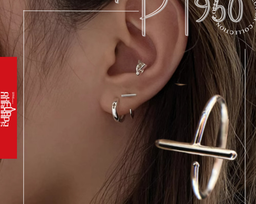 PT950 プラチナ ピアス フープピアス 四角形 ひし形 トライアングル PT950 プラチナ ピアス フープピアス 四角形 ひし形 トライアングル