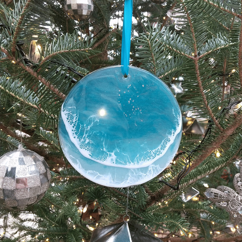 おまとめ３点　専用出品　波レジンアートクリスマスツリー 2点その他2点 おまとめ3点 専用出品 波レジンアートクリスマスツリー 2点