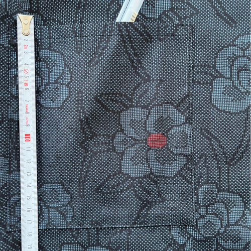 本場大島紬 作務衣 作務衣（上衣）華牡丹 現品限り 大人可愛い和の上衣