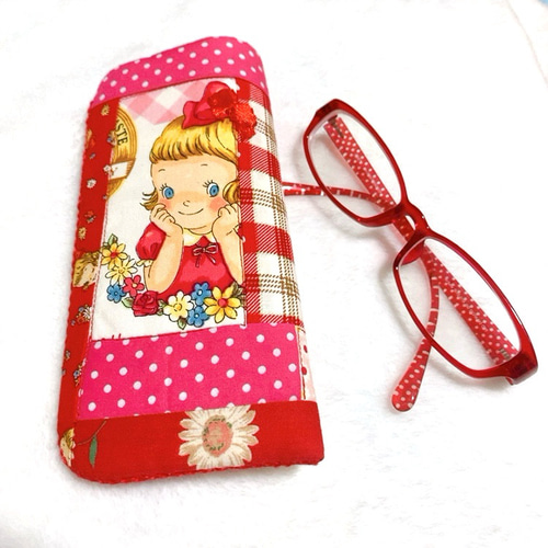 マーガレット&ソフィー ハンドメイド メガネケース コンパクトサイズ