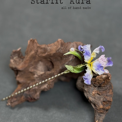 Starlit Aura【送料無料】絨花【可愛い鳥】髪飾り かんざし 卒業