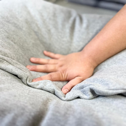 【ふとん屋さんが広げる輪】本物の羽毛を使ったなめらかクッション　ドーム型ダウンクッション　犬や猫に　ペットベッド 12枚目の画像