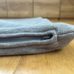 【ふとん屋さんが広げる輪】本物の羽毛を使ったなめらかクッション　ドーム型ダウンクッション　犬や猫に　ペットベッド 11枚目の画像