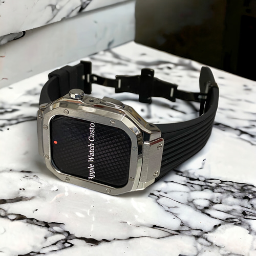 Apple Watchカバーケースアップルウォッチラバーバンドベルト