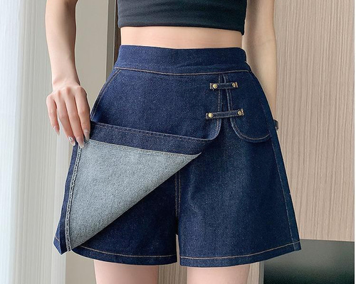 Rene ルネ ネイビー キュロット ショートパンツ 美品 36 Rene ルネ ネイビー キュロット ショートパンツ 美品 36 - メルカリ
