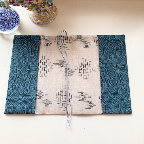 着物リメイク　四六版用ブックカバー 着物リメイク 四六版用ブックカバー 着物リメイク 四六版用ブックカバー