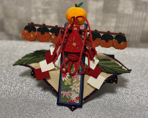 ちりめん細工 鏡餅 お正月飾り 縁起 鏡餅 toco0422^^ 通販