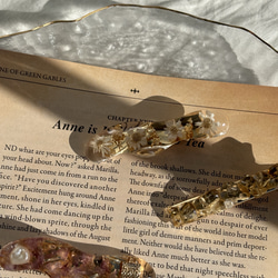 ドライフラワーヘアクリップ 3枚目の画像