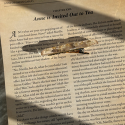 ドライフラワーヘアクリップ 2枚目の画像