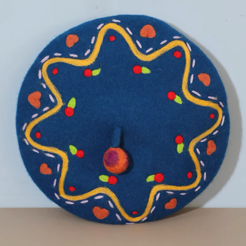 ベレー帽*おしゃれ *大人ベレー帽*何でも合わせられる*春*秋 *冬