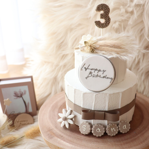 参考画像 クレイケーキ バースデーケーキ 誕生日 クレイケーキ*クレイクリームケーキ*ドリップ*推しケーキ その他