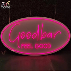 ネオンサイン 看板 デザイン オーダーメイド　室内装飾 　good night Amazon.co.jp: ネオンサイン Good Night 英文字LEDネオン看板
