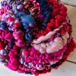 アートヤーン 極太単糸 手紡ぎ（品番257） 毛糸 四つ実 通販 16528995