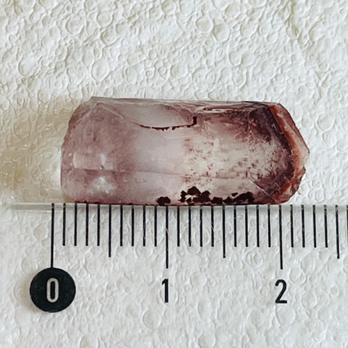 赤富士✨ レッドファントム ヘマタイトインクォーツ 原石 クリスタル