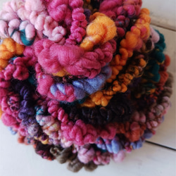 アートヤーン スーパーコイル 手紡ぎ（品番336） 毛糸 四つ実 通販