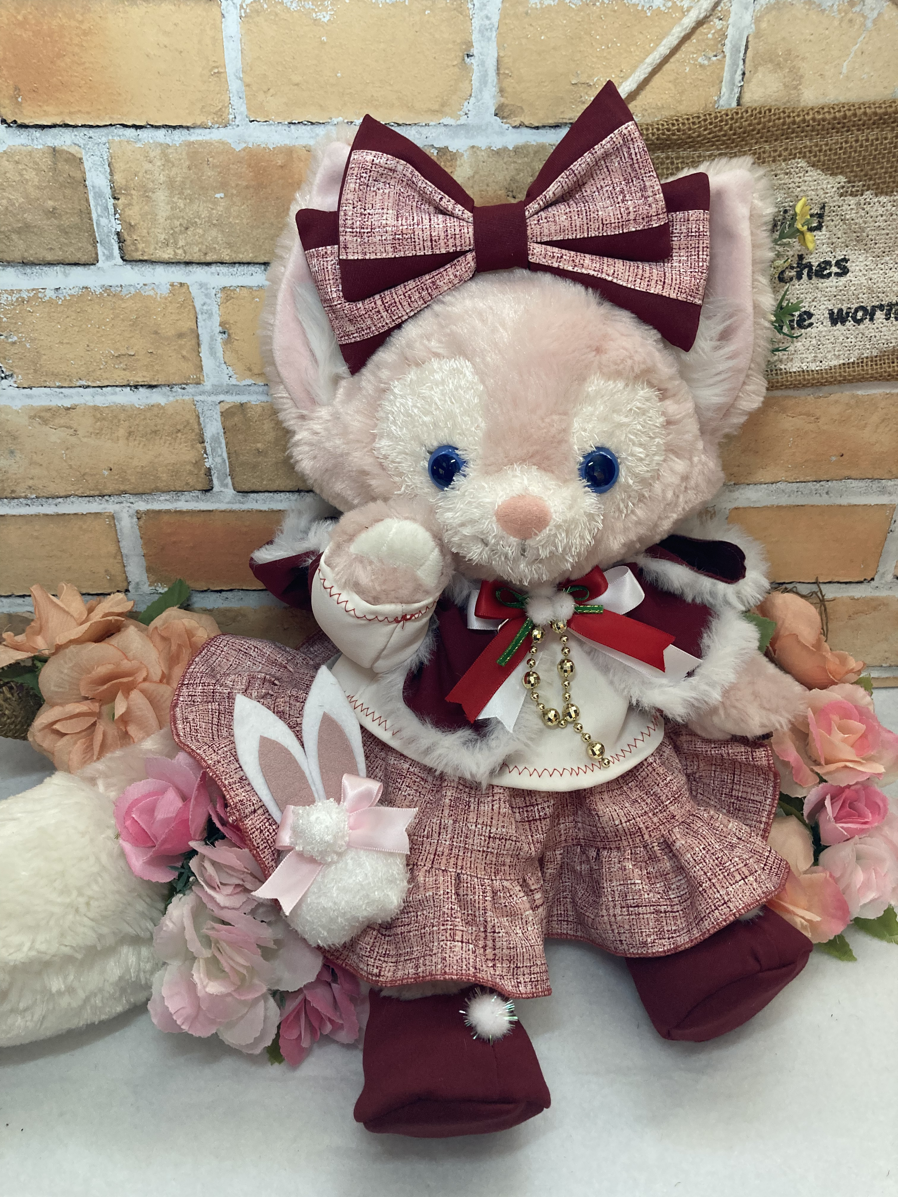 クリスマス　リーナベルＳ　うさぎ赤色７点コスチューム　ステラルーやジェラトーニ も出品中
