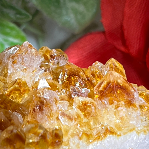 水晶 クラスター シトリンファントム 天然石 44.1Kg シトリンファントム水晶 丸玉 330mm 同梱不可 (特大品