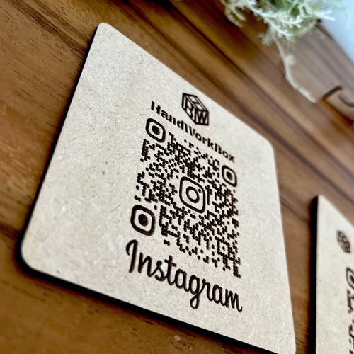 ショップウッドサインスタンド MDF木製看板 ウッドバーニング仕立て