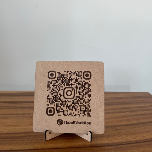 ショップウッドサインスタンド MDF木製看板 ウッドバーニング仕立て