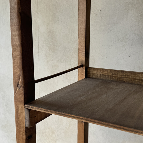 アンティーク フランス shoemaker work shop ウッドカウンター