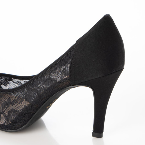 チュールデザインレースパンプス　24.0 美品 楽天市場】パンプス 痛くない ハイヒール 8cmヒール レディース