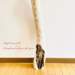 流木インテリア 置いて飾るだけで癒される大型流木 無垢の流木 流木スタンド 置物 北欧 木材 癒し N3 4枚目の画像