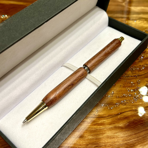 お金を呼ぶ木】カリンのシャープペン SCN3Z ペン・筆記用具 金井工房