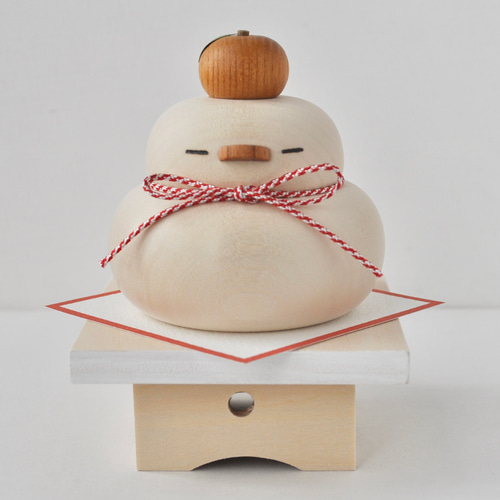 大きいおそなえドリ（※はぎ合わせ材ver.） 鏡餅 木工房 千舟 通販