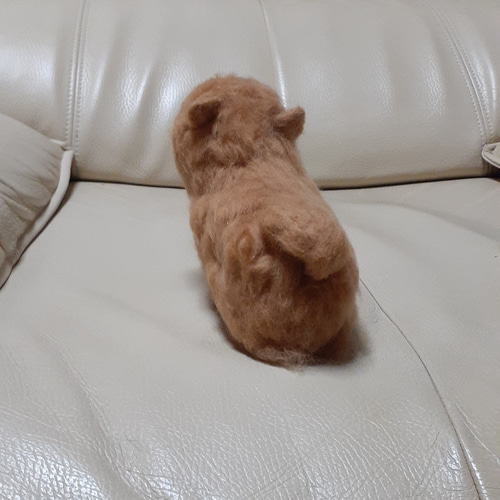 羊毛フェルト チャウチャウ犬 羊毛フェルト Kingこうた 通販