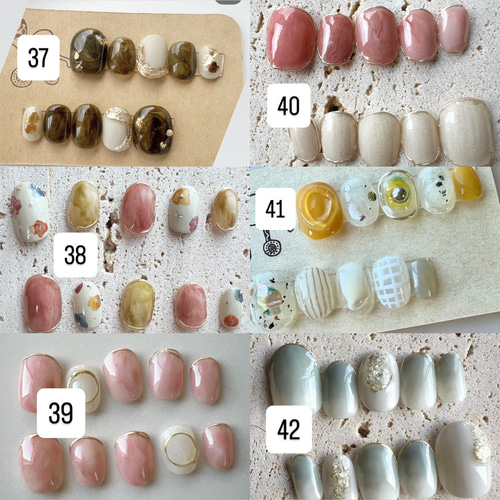 ハッピーバック2026 デザイン選べる 福袋 ネイルチップ 新春福袋