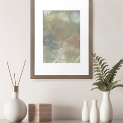 抽象画 【ホタル】 原画 絵画 アート アクリル画 インテリア 送料無料