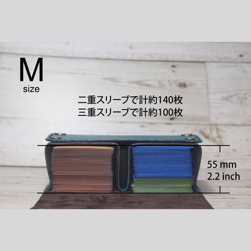 Pvt.Workshop 極　本革　デッキケース ハーフプレマケース 16250bd9ab554b5bcdd3fca66169f1