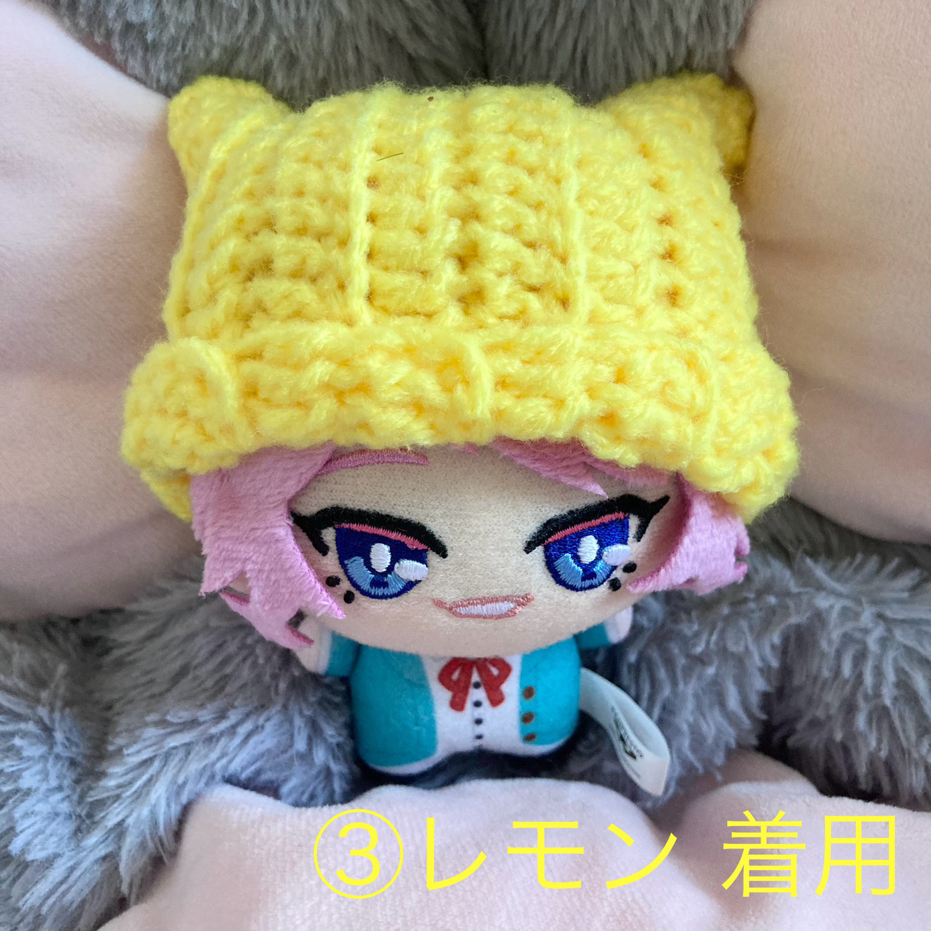 激安正規  ちびぬい服　猫ニット帽　肉球手袋 アイドル