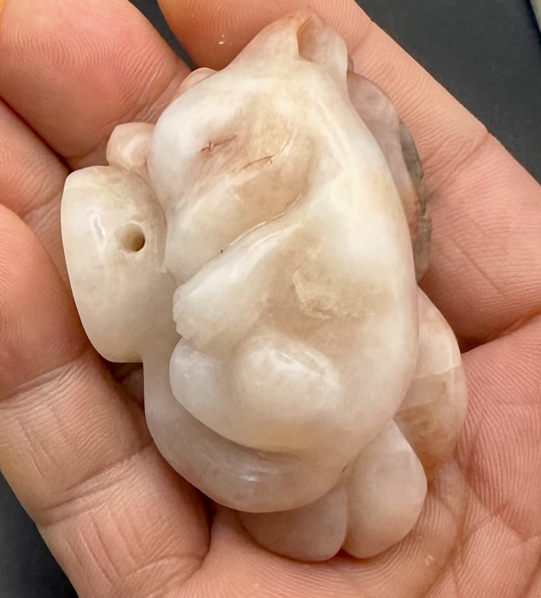 2024.12.5最新作品　財守花畑九尾天狐お香立て｜詳細画像