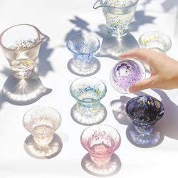 3文字草花図　ぐい呑 d06e0852558872300a6afb55ba1d71