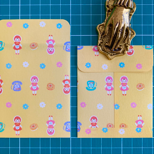 送料無料】 和紙ポチ袋 10枚 昭和レトロ柄 ポイント利用 おすそ分け