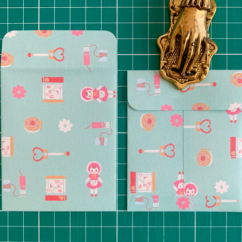 送料無料】 和紙ポチ袋 10枚 昭和レトロ柄 ポイント利用 おすそ分け