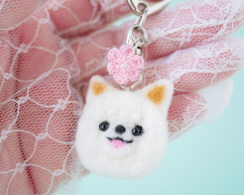 ハニーポットカーでお出かけ柴犬さん　スイーツデコ　キーホルダー 294749f08de3b5b9e8fd1aeaac5c7c
