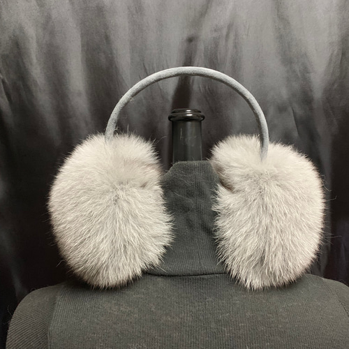 FOXイヤーマフ グレー その他ファッション雑貨 メッソン 通販 18609732