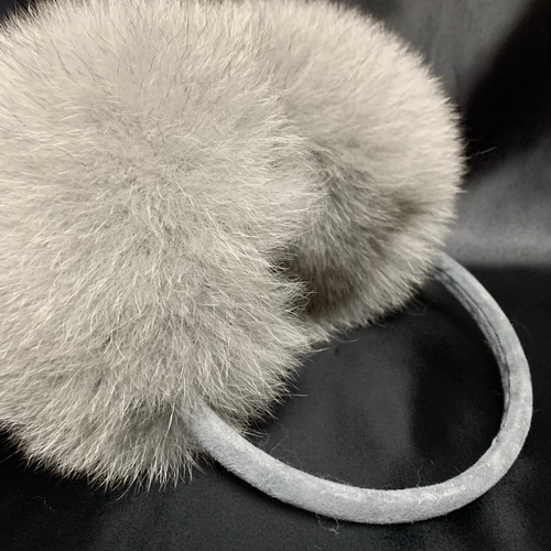 FOXイヤーマフ グレー その他ファッション雑貨 メッソン 通販 18609732