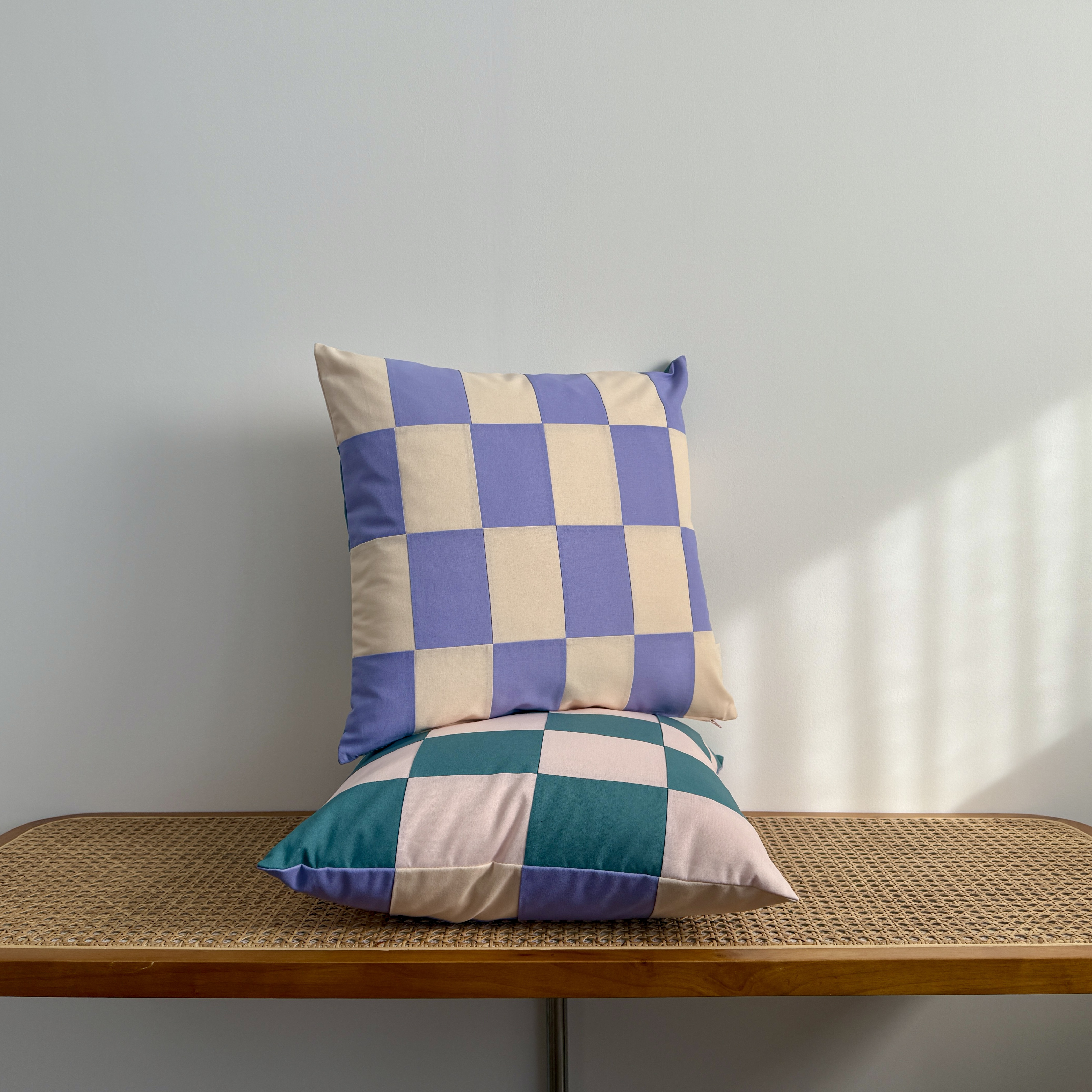 クッションカバー　patchwork 1　パッチワーク/クレイジー/カラフル