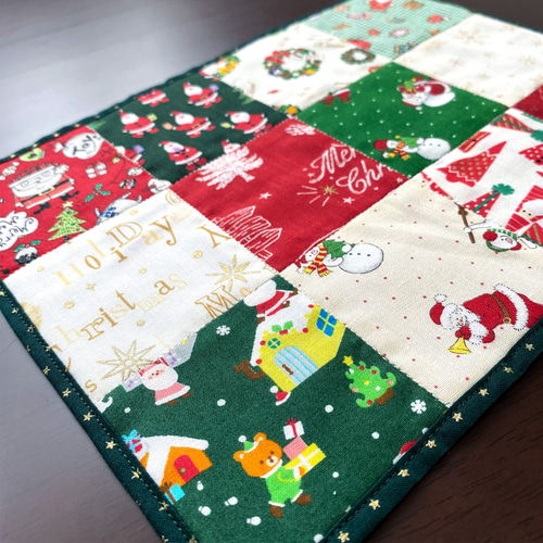 クリスマスランチョンマット (小) 1枚 ランチョンマット Kusha 通販