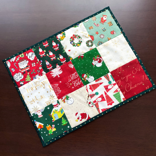 クリスマスランチョンマット (小) 1枚 ランチョンマット Kusha 通販