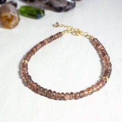 14KGF カイヤナイトチャーム＋フックピアス【ピアス・イヤリング変更