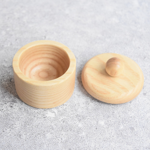 李朝鎬薬味入小壺共匙付 李朝鎬薬味入小壺共匙付